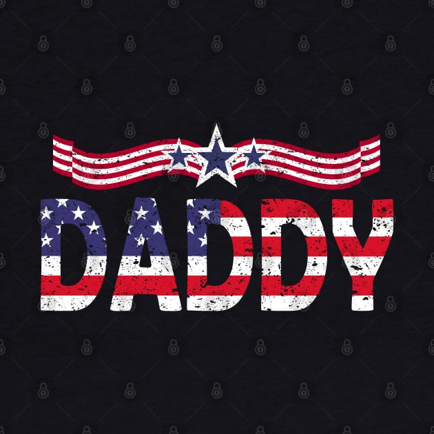 4th of July Daddy Gift - Patriotic Daddy by Teesamd